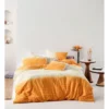 Linen House Basque Quilt Cover Set In Marigold