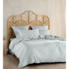 Linen House Nara 400TC Bamboo Cotton Quilt Cover Set In Sky