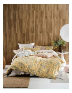 Linen House Bindi Quilt Cover Set Peach