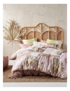 Linen House Harlow Quilt Cover Set Pink