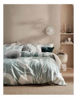 Linen House Arden European Pillowcase Green -Linen House Dreamscape Sales Store 841410550 841423420 4 720x928