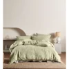 Linen House Lila Quilt Cover Set Wasabi