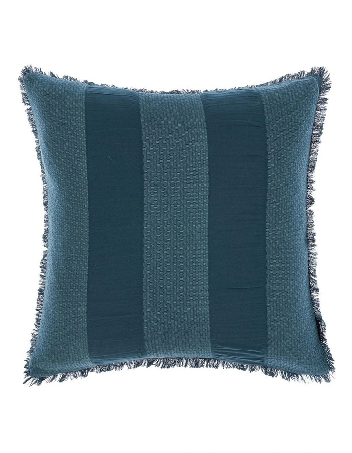 Linen House Shrimpton Cushion 45x45cm In Slate Grey 2 Linen House Shrimpton Cushion 45x45cm In Slate Grey - Image 2