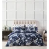 Jardin Quilt Cover Set Navy