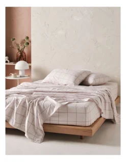 Linen House Morella Sheet Set In Dusk