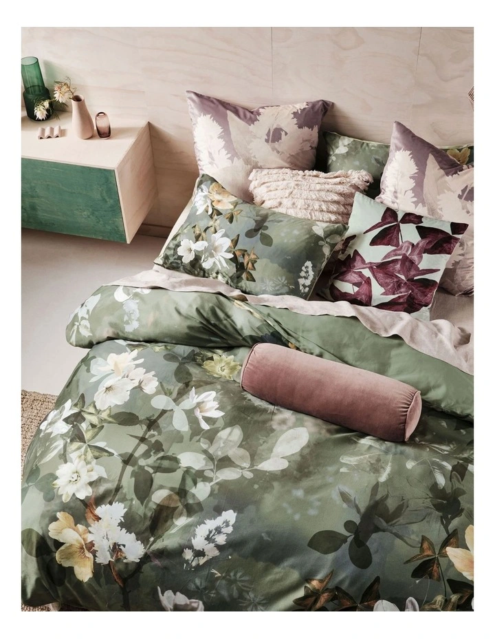 Linen House Rosalia Cushion In Jade 3 Linen House Rosalia Cushion In Jade - Image 3