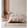 Linen House Koto Quilt Cover Set In Pink Clay