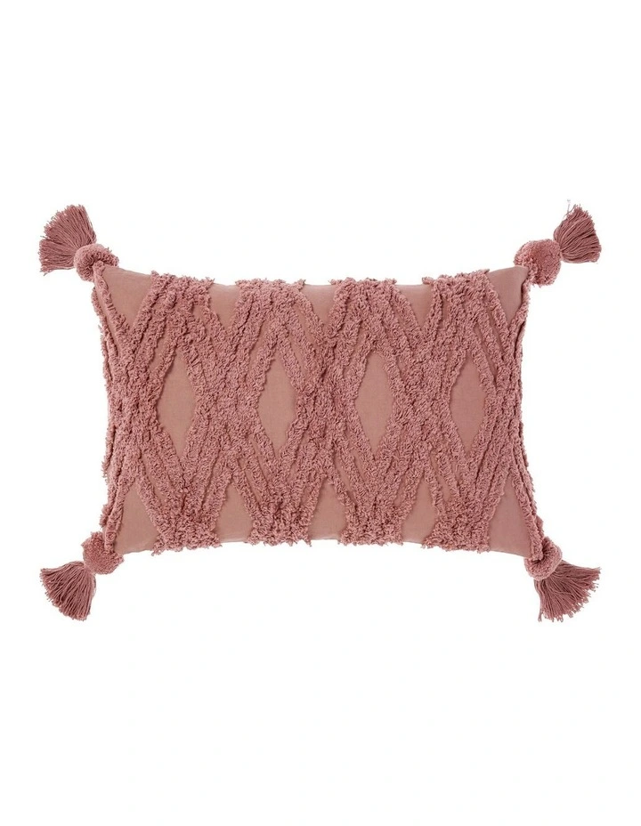 Linen House Solange Cushion In Ash Rose 1 Linen House Solange Cushion In Ash Rose