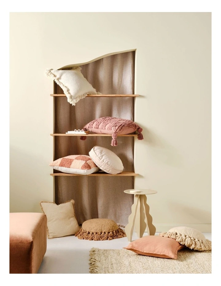 Linen House Solange Cushion In Ash Rose 2 Linen House Solange Cushion In Ash Rose - Image 2