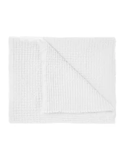 Linen House Saltwater Throw In White