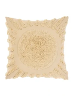 Linen House Emerge Cushion In Pale Peach