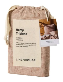 Linen House Hemp Triblend Quilt Cover Set In Rust -Linen House Dreamscape Sales Store 991888840 991887760 6 720x928