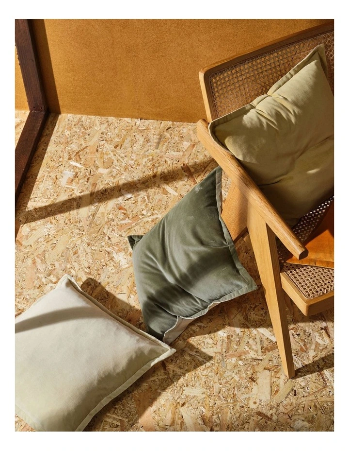 Linen House Loft Cushion In Moss 2 Linen House Loft Cushion In Moss - Image 2