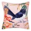 Linen House Willie Wagtail Cushion In Pink