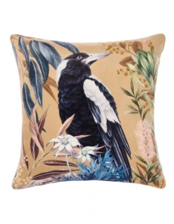 Linen House Magpie Cushion In Multi