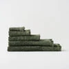 Linen House Aria Pine Cotton/Bamboo Towel Collection