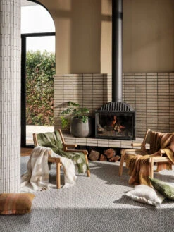 Linen House Clover Spice Throw 10 Linen House Clover Spice Throw -Linen House Dreamscape Sales Store lh aw23 clover group thrw lifestyle h2 4