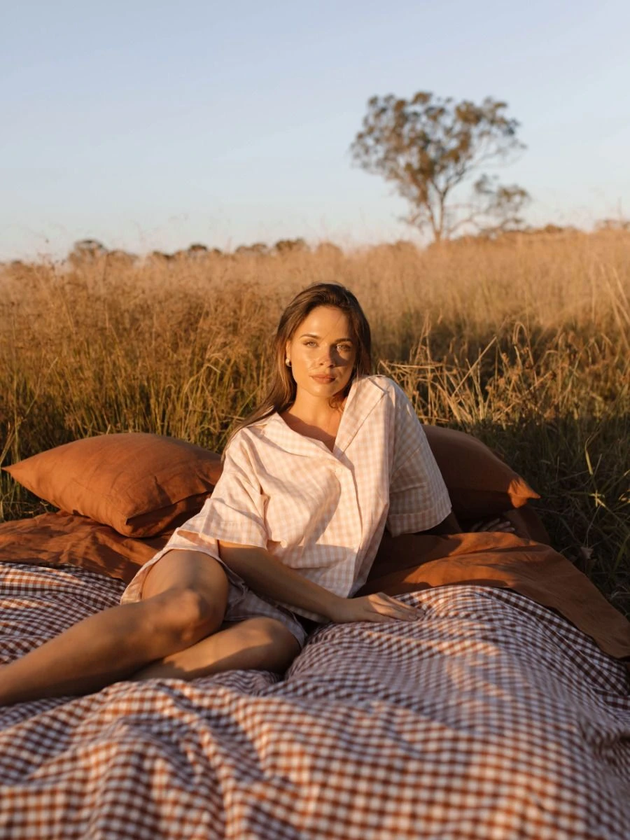 Linen House Springsteen Peach Shirt 6 Linen House Springsteen Peach Shirt - Image 6