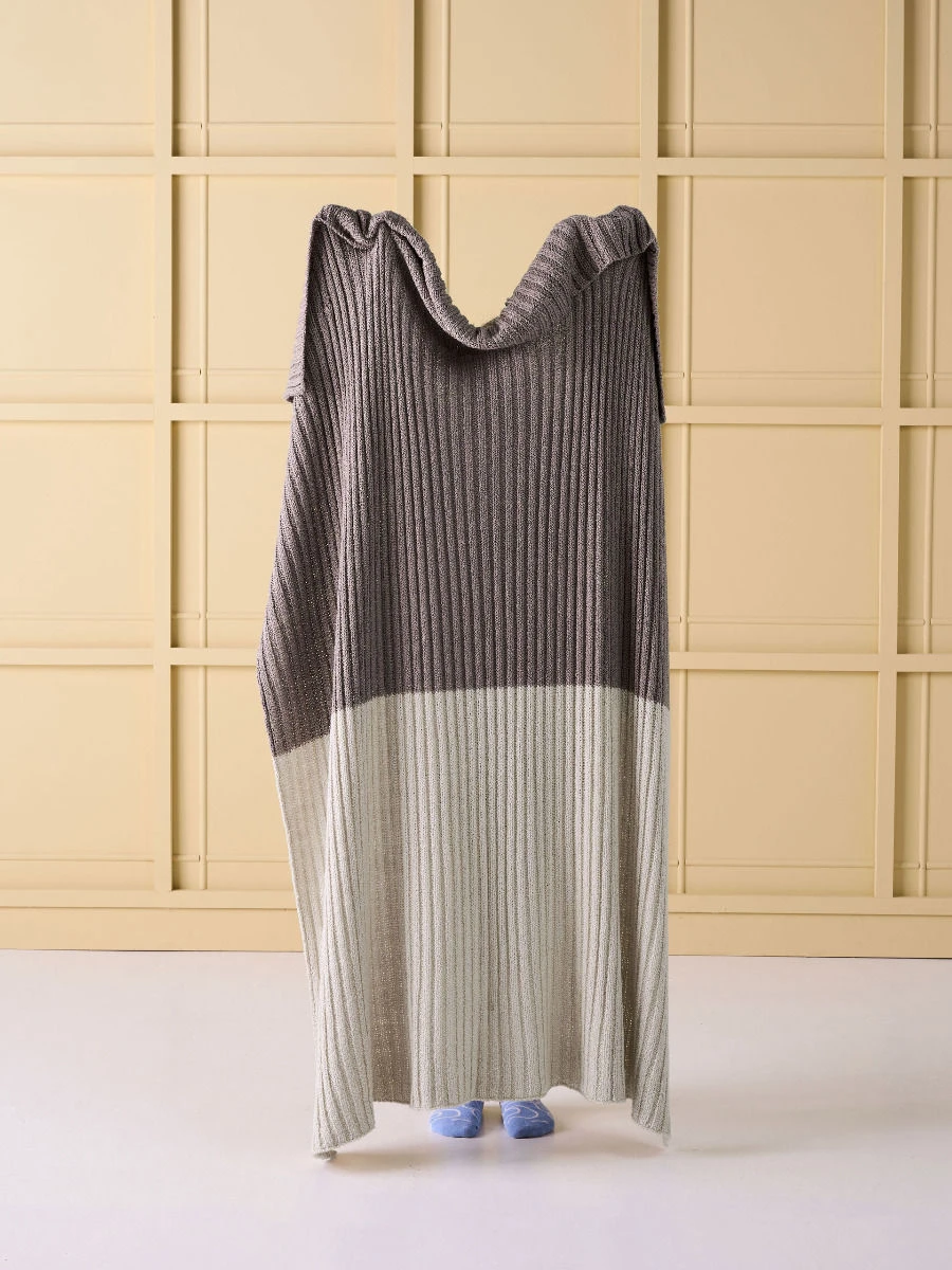 Linen House Brea Shadow Throw 1 Linen House Brea Shadow Throw