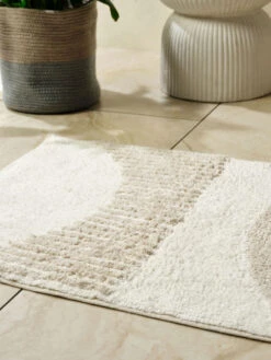 Linen House Cue Stone Bath Mat -Linen House Dreamscape Sales Store lh cue stone bthmt d1