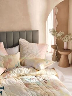 Linen House Ari Silver Bedhead -Linen House Dreamscape Sales Store lh elementary blush qcs d3 3