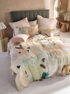 Linen House Ari Silver Bedhead -Linen House Dreamscape Sales Store lh elementary blush qcs h2 1