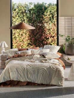 Linen House Farrah Vanilla Quilt Cover Set