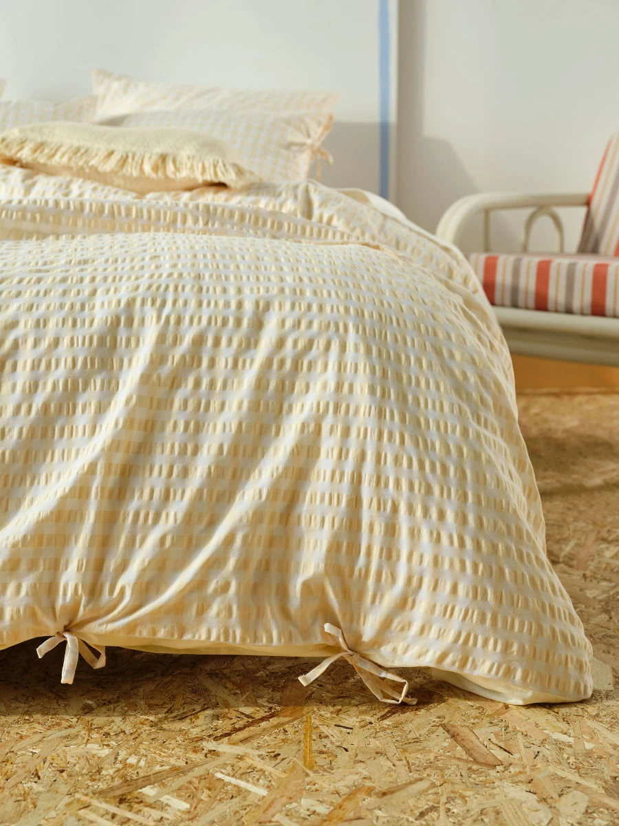 Linen House Ferrara Sand Quilt Cover Set 3 Linen House Ferrara Sand Quilt Cover Set - Image 3