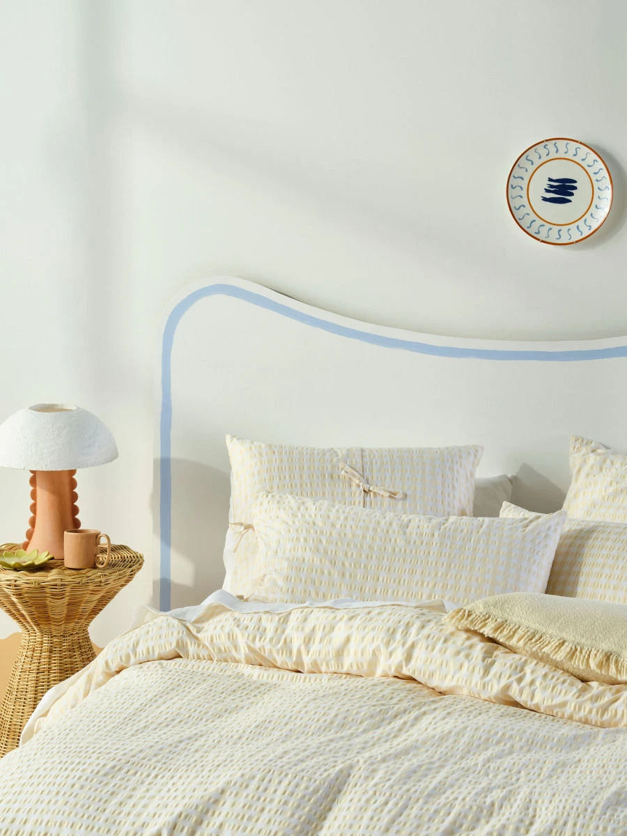 Linen House Ferrara Sand Quilt Cover Set 7 Linen House Ferrara Sand Quilt Cover Set - Image 7