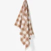 Linen House Flinders Check Praline Towel Collection