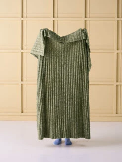 Linen House Giverny Moss Throw