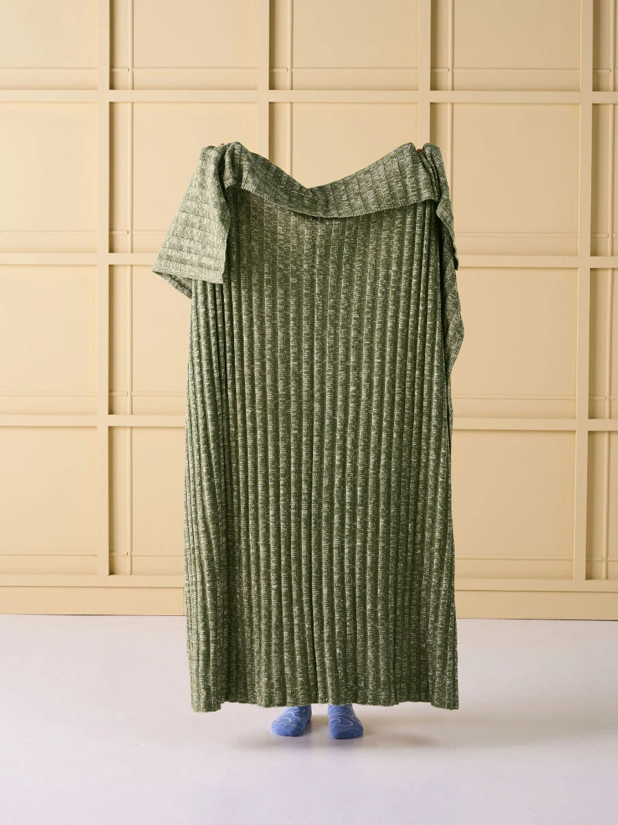 Linen House Giverny Moss Throw 1 Linen House Giverny Moss Throw