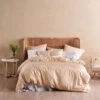 Linen House Haven Nude Pink Bamboo Cotton 500TC Quilt Cover Set