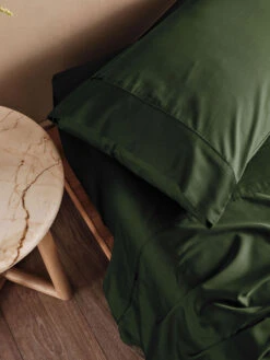 Linen House Haven Pine Bamboo Cotton 500TC Sheet Set -Linen House Dreamscape Sales Store lh haven pine ss d1 1