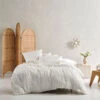 Linen House Layla White Quilt Cover Set