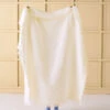 Linen House Linden White Linen Throw