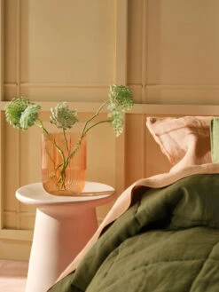 Linen House Nimes Moss Linen Coverlet 9 Linen House Nimes Moss Linen Coverlet -Linen House Dreamscape Sales Store lh nimes moss bdcvr d2