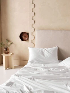 Linen House Flannelette White Plain-Dyed Sheet Set 6 Linen House Flannelette White Plain-Dyed Sheet Set -Linen House Dreamscape Sales Store lh plain dyed flannelette white ss d1