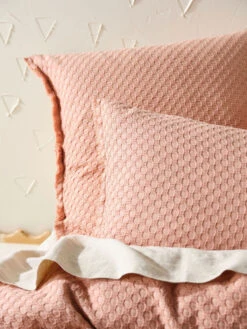 Linen House Raquelle Pink Clay European Pillowcase -Linen House Dreamscape Sales Store lh raquelle pink clay qcs d2 1