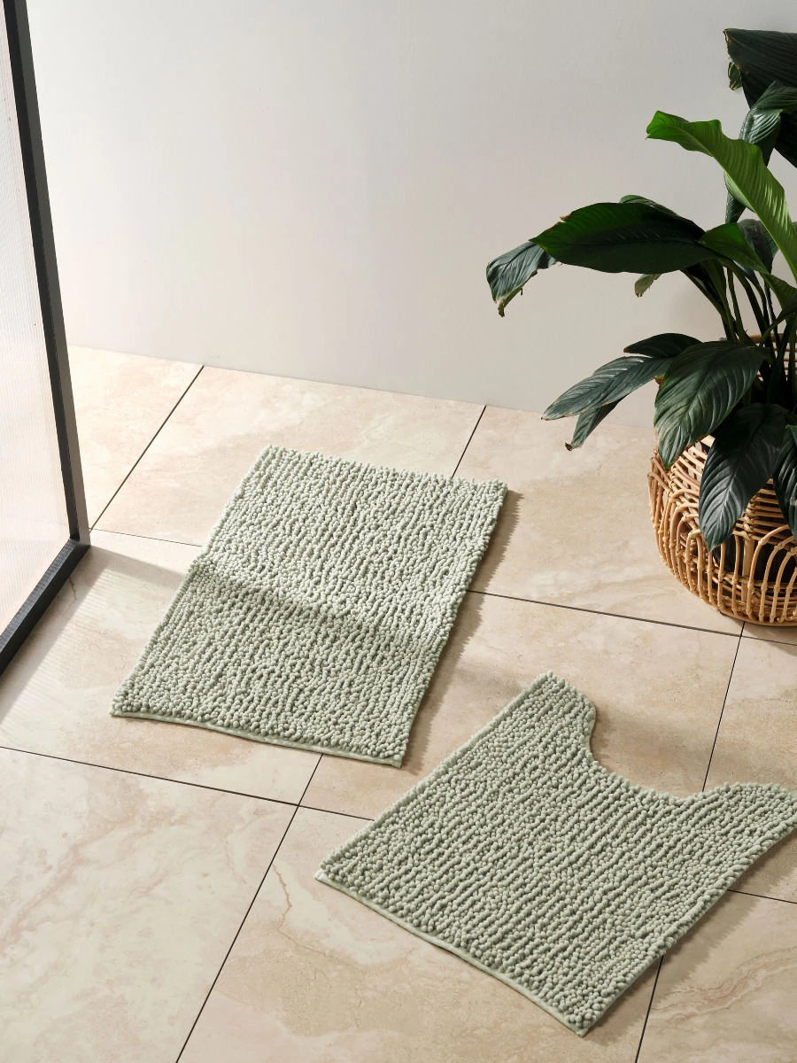 Linen House Reed Toggle Seagrass Bath Mat - 1700 GSM 4 Linen House Reed Toggle Seagrass Bath Mat - 1700 GSM - Image 4