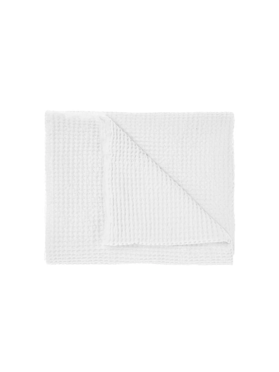 Linen House Saltwater White Throw 2 Linen House Saltwater White Throw - Image 2