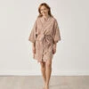 Linen House Springsteen Cinnamon Short Robe