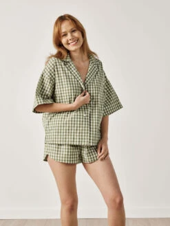 Linen House Springsteen Moss Shirt