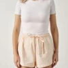Linen House Springsteen Peach Shorts