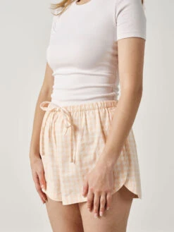 Linen House Springsteen Peach Shorts -Linen House Dreamscape Sales Store lh springsteen peach shorts h2