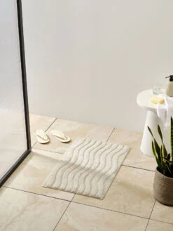 Linen House Tamber Moonbeam Bath Mat -Linen House Dreamscape Sales Store lh tamber moonbeam bthmt h1
