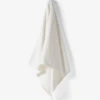 Linen House Velour Stripe White Towel Collection