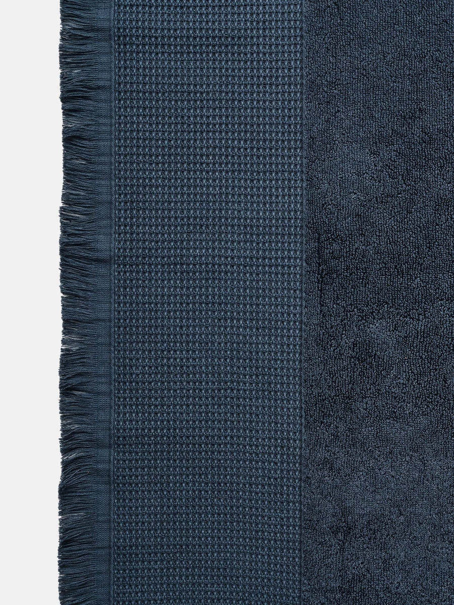 Linen House Aria Cotton/Bamboo Slate Towel Collection 3 Linen House Aria Cotton/Bamboo Slate Towel Collection - Image 3