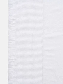 Linen House Aria Cotton/Bamboo White Towel Collection -Linen House Dreamscape Sales Store lh aria white bthtwl d1