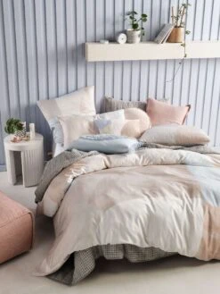 Linen House Eisha Sky European Pillowcase -Linen House Dreamscape Sales Store lh eisha sky qcs h2 1
